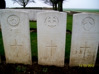 Grove Town Cemetery, Meaulte, France